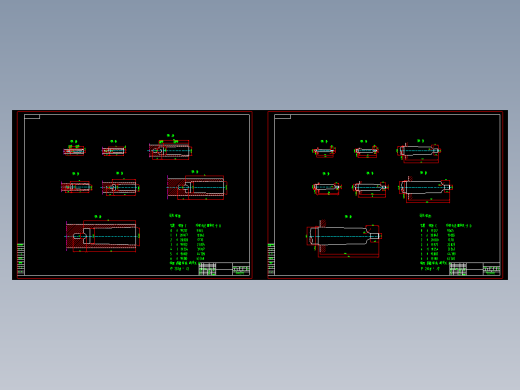 莫氏锥度图纸莫氏锥柄锥孔钻头铣刀顶尖塞规刀杆cad素材资料