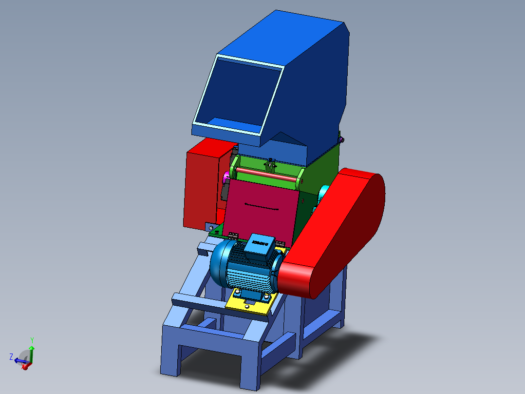塑料粉碎机回收机设备