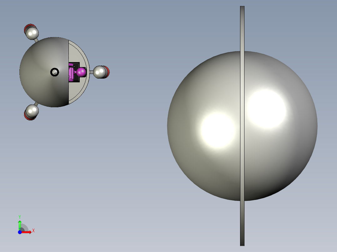 宇宙太空前视图