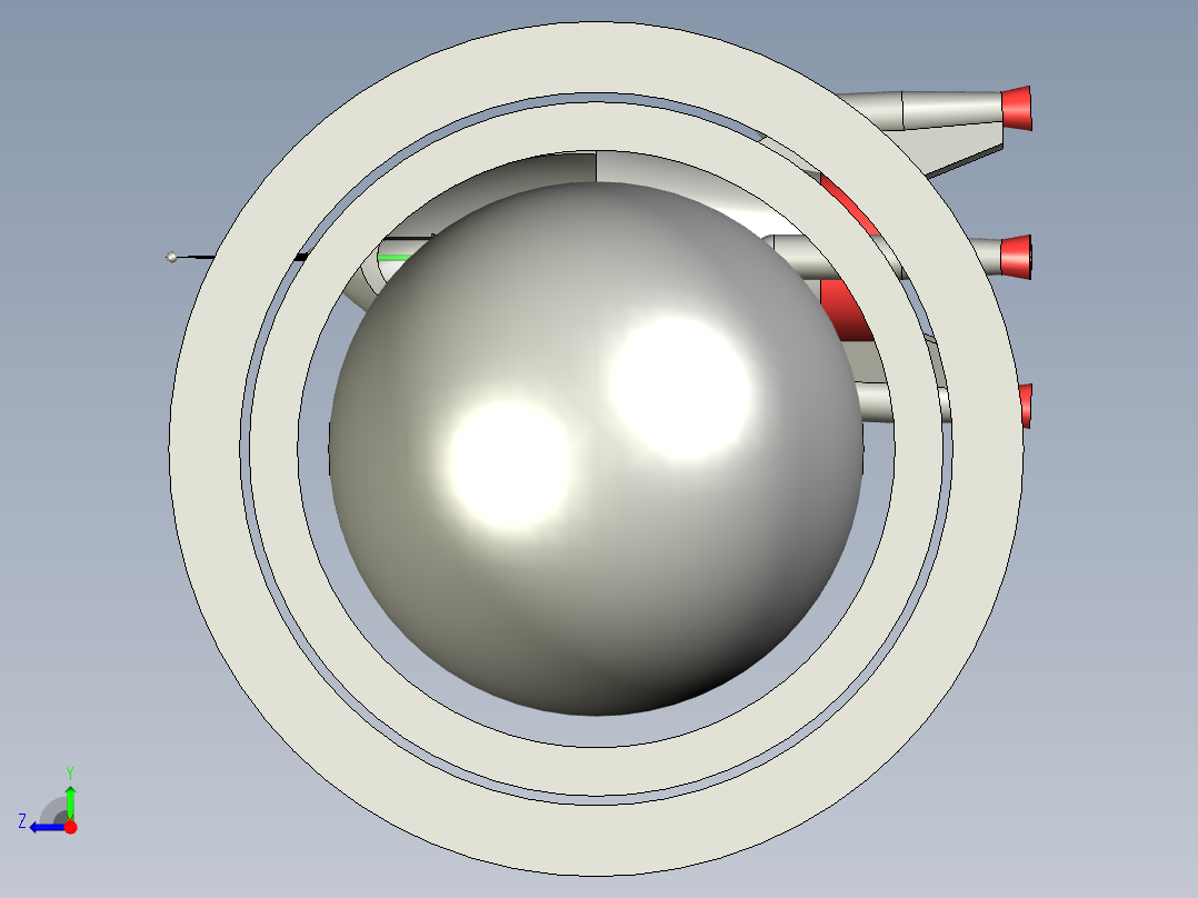 宇宙太空右视图