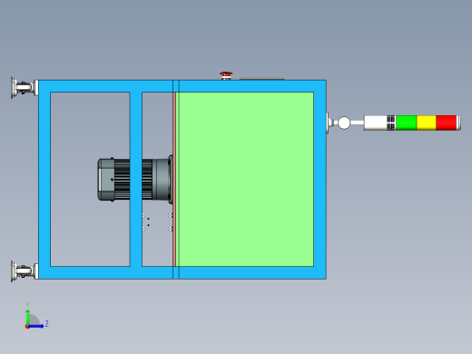上料机架组立左视缩略图