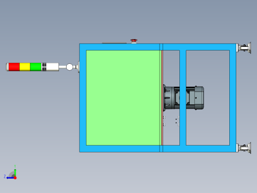 上料机架组立右视缩略图