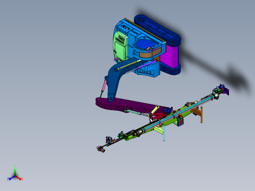 蒙特贝掘进台车凿岩钻车后视缩略图