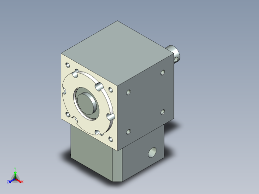 换向器PW70单轴-1 14-50-70-M4.stp