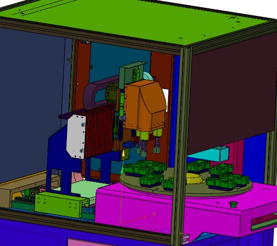 编程移动三轴外壳打磨机