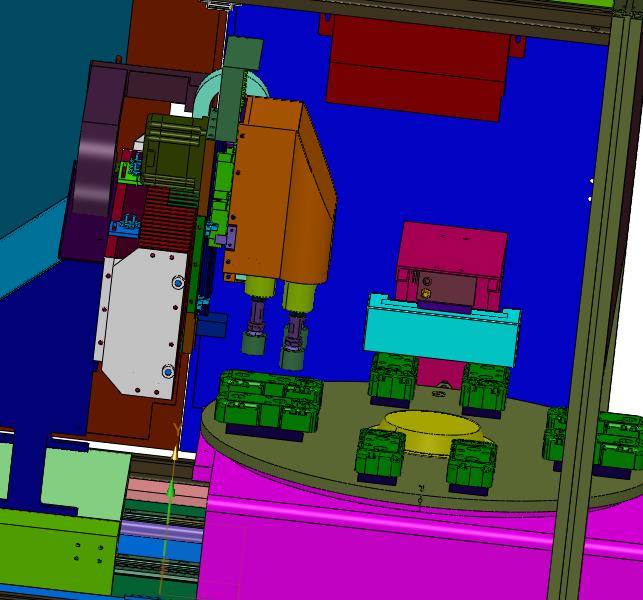 编程移动三轴外壳打磨机
