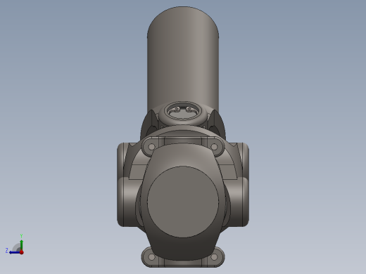 万向节3D数模 (12)右视缩略图