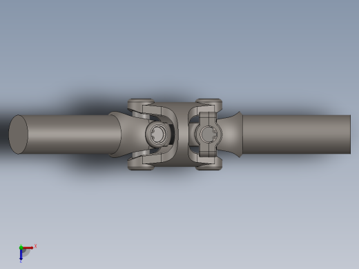 万向节3D数模 (12)俯视缩略图