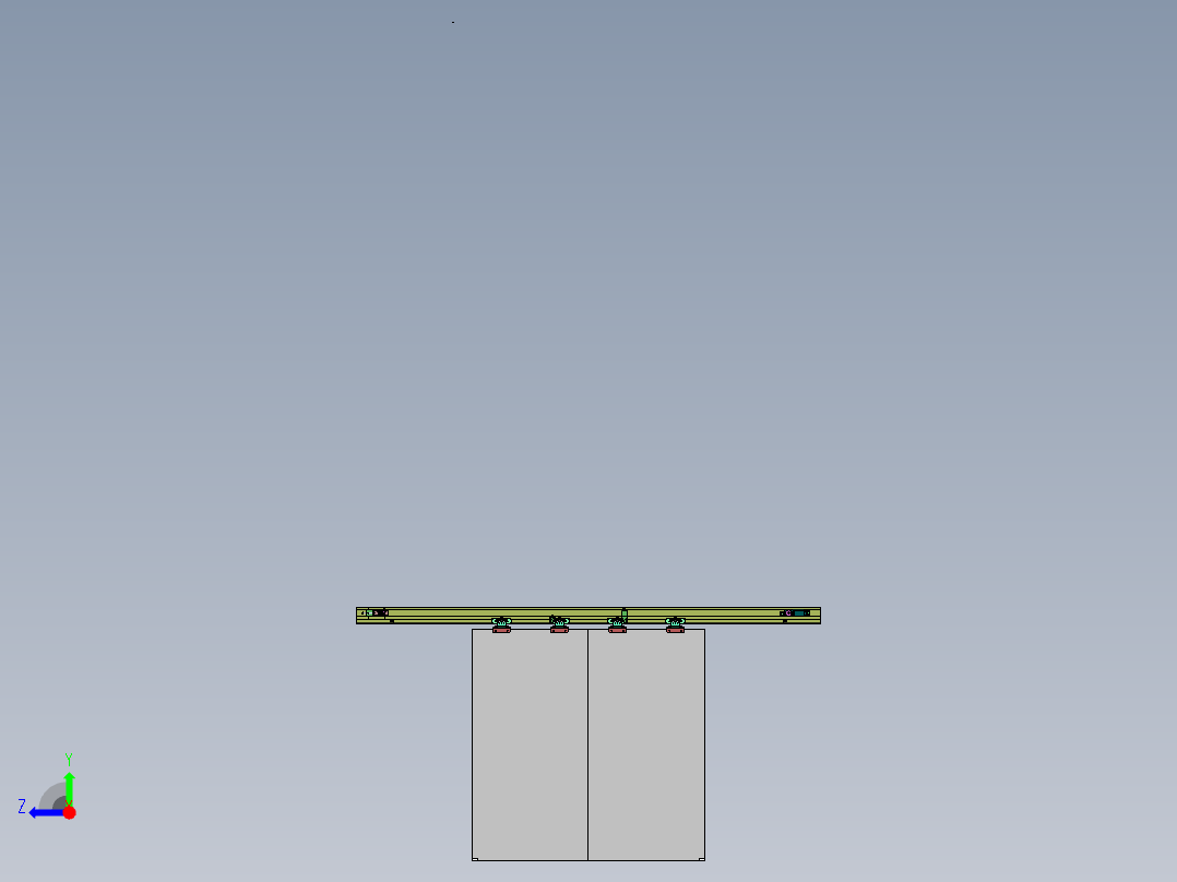 JX530-基于PLC的自动门禁系统设计含三维