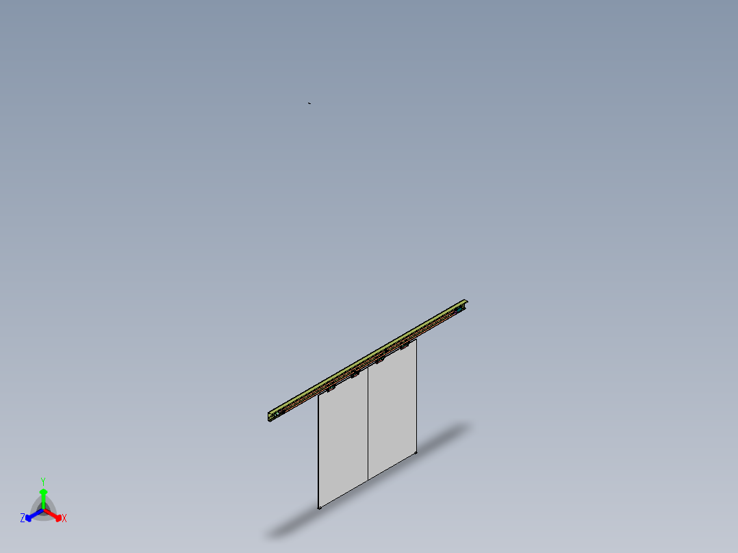 JX530-基于PLC的自动门禁系统设计含三维正等轴测图