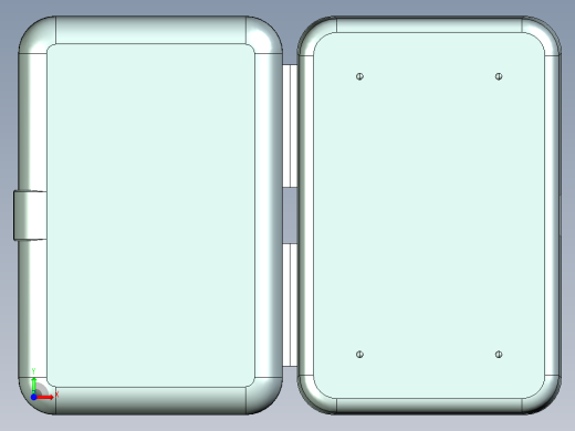 牙线盒注塑模具设计含三维UG模型前视缩略图