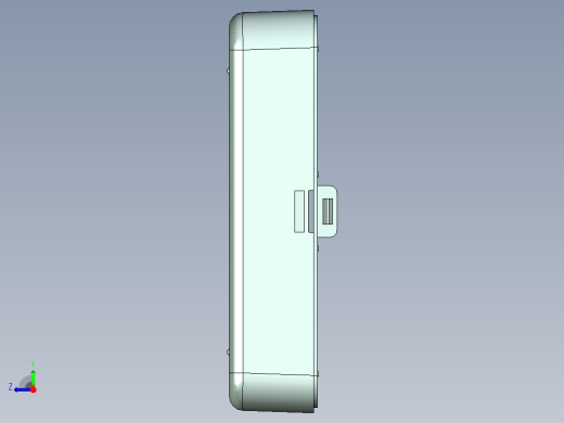 牙线盒注塑模具设计含三维UG模型右视缩略图