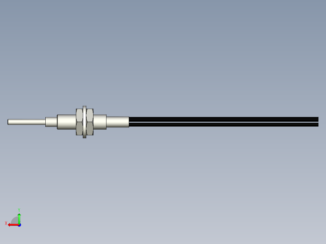 光纤元件漫反射型FR-RD410-I后视图