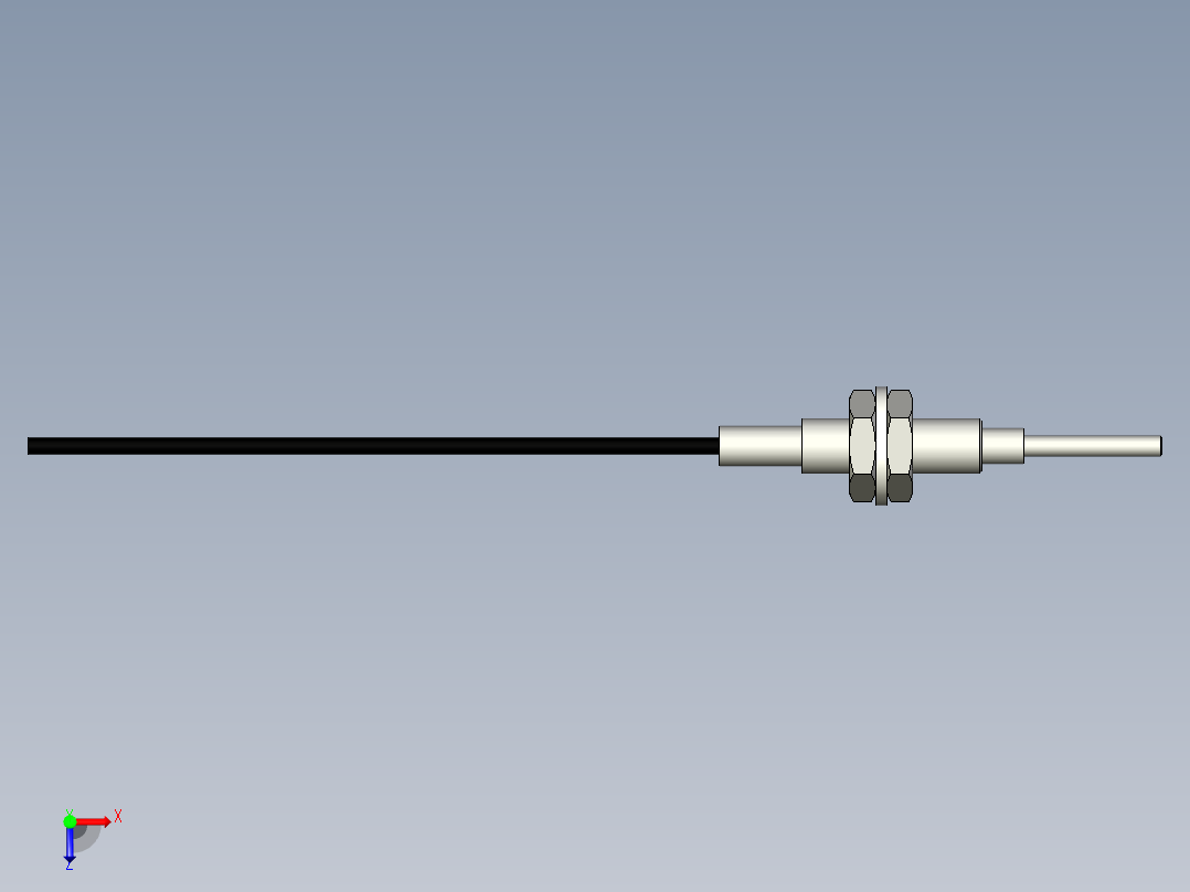 光纤元件漫反射型FR-RD410-I俯视图