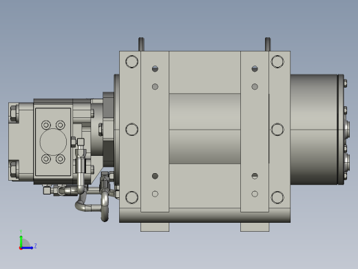 绞车 卷扬机 (16)左视缩略图