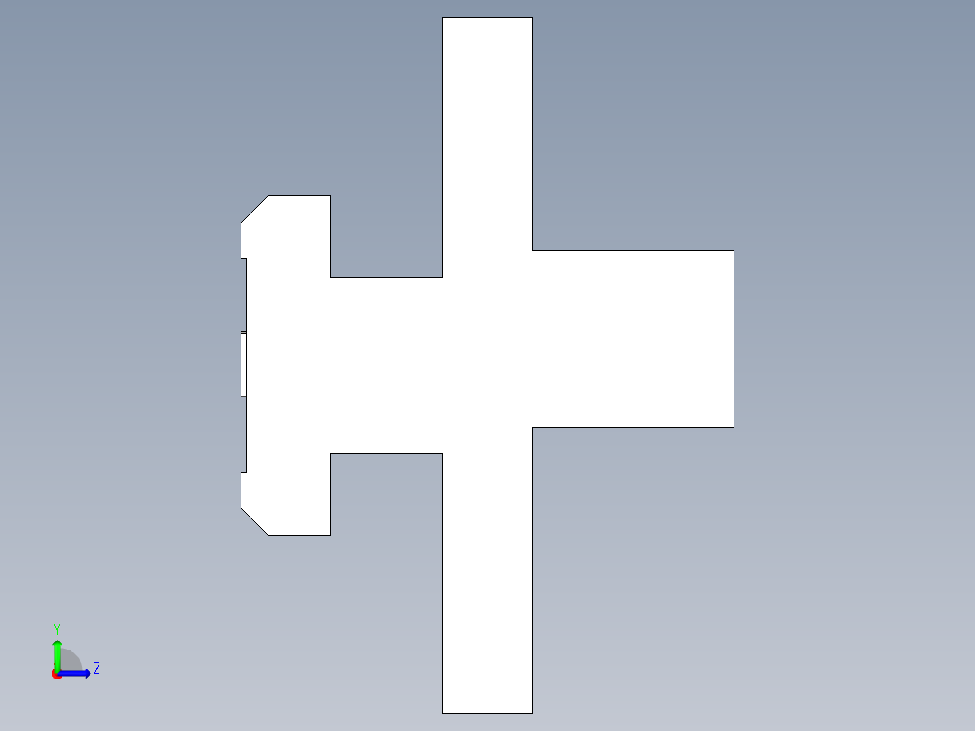 型材-BR OFFSET 10MM SLIDER 3842523207左视图