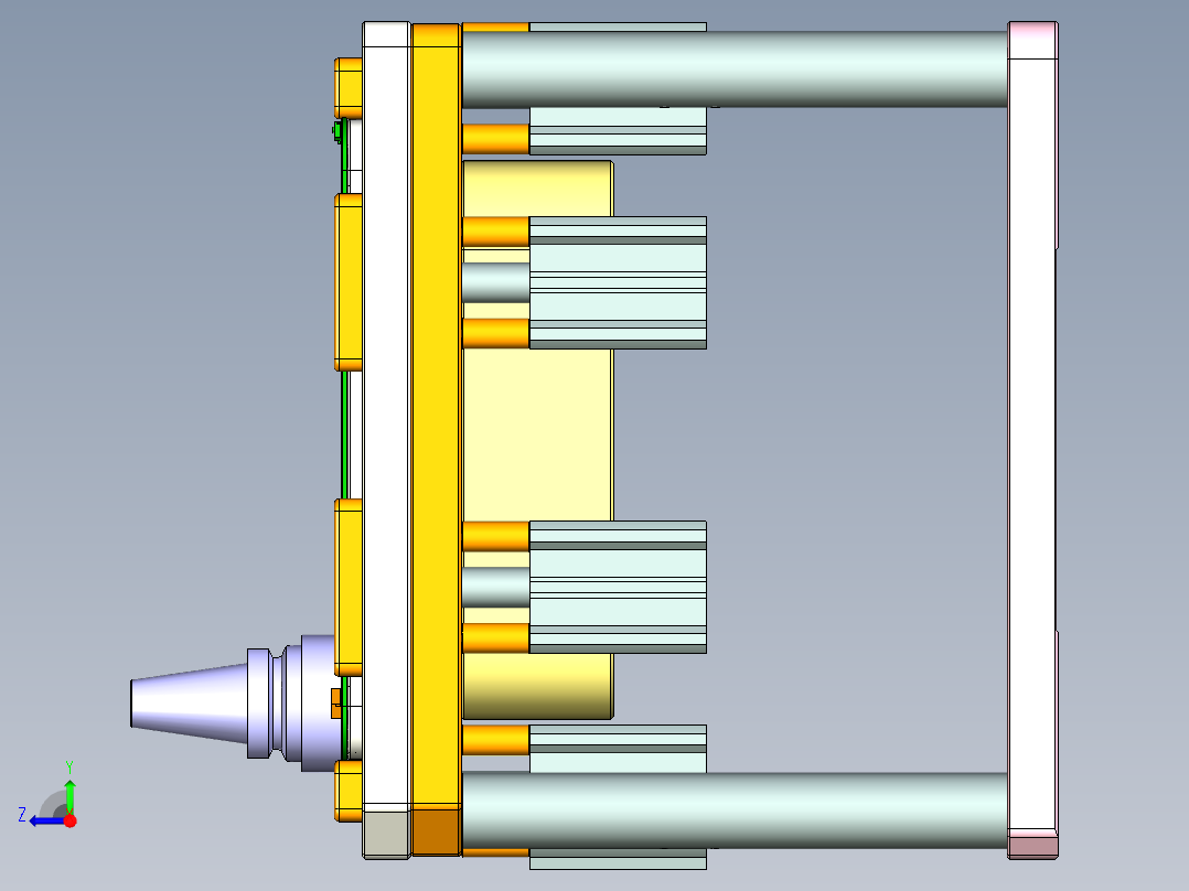 vaub0_lcd_cover619-cnc5右视图