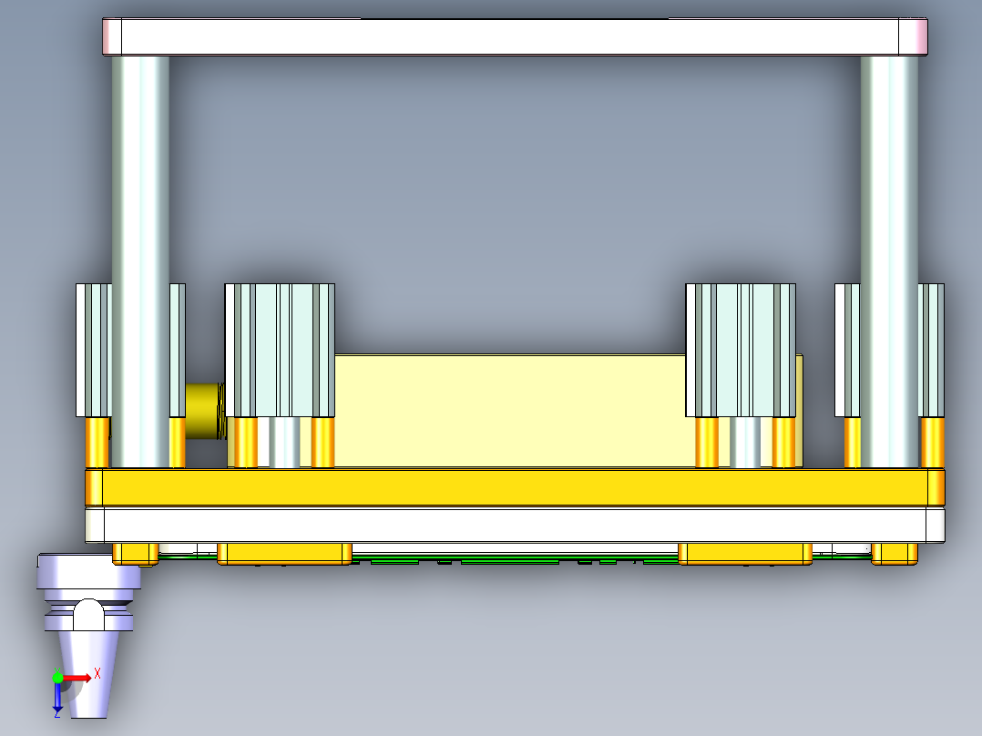 vaub0_lcd_cover619-cnc5俯视图