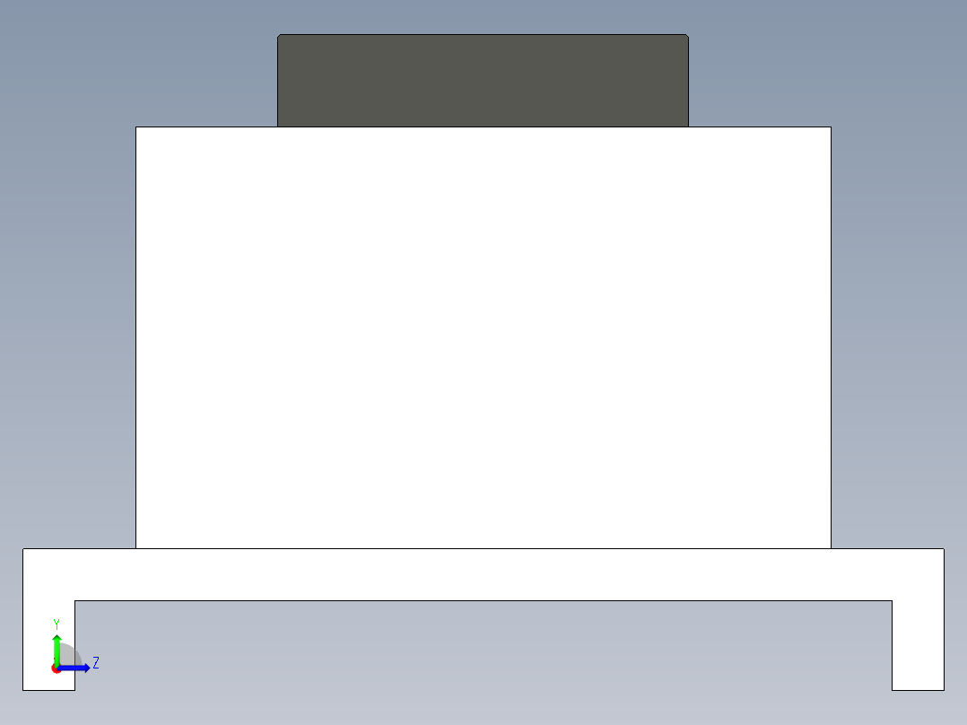 上海人民电器厂 RMQ1-63H 3P左视图