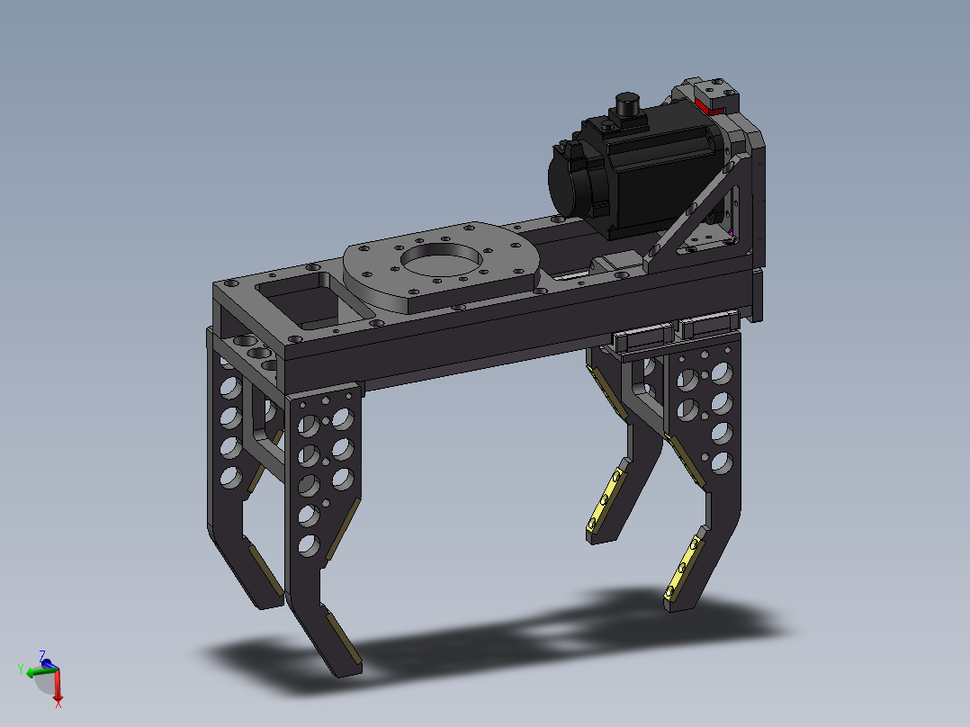 伺服抓手（需要特征识别）