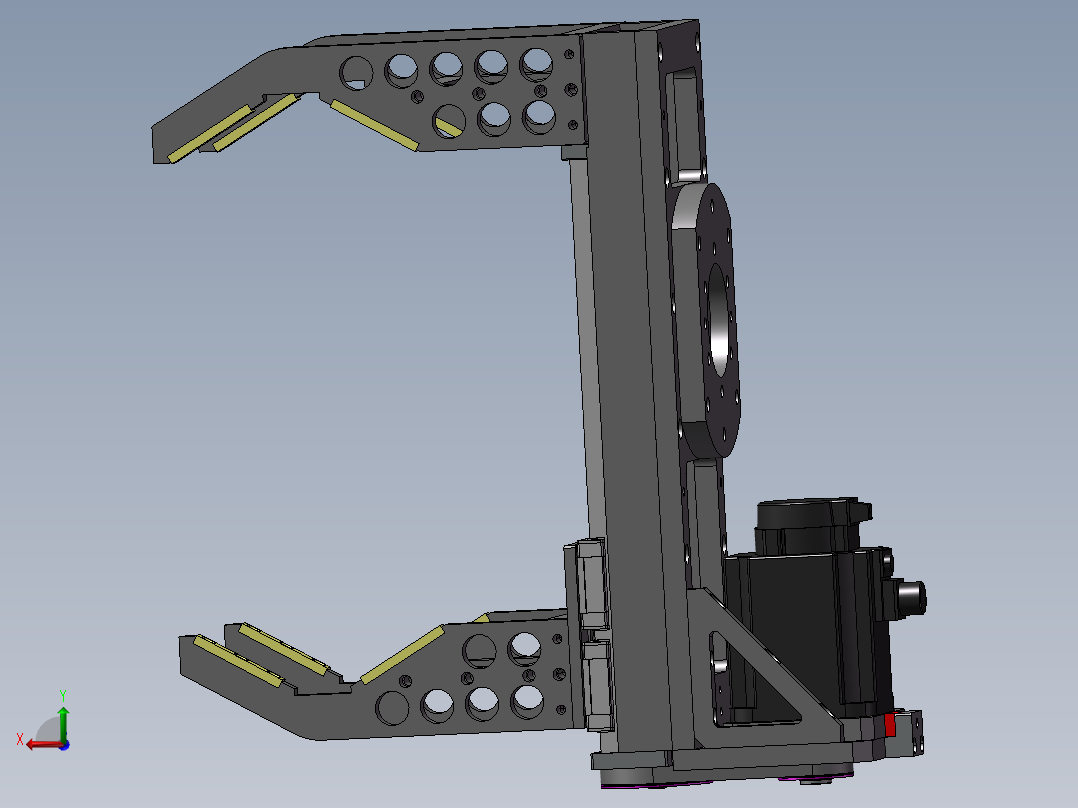 伺服抓手（需要特征识别）后视图