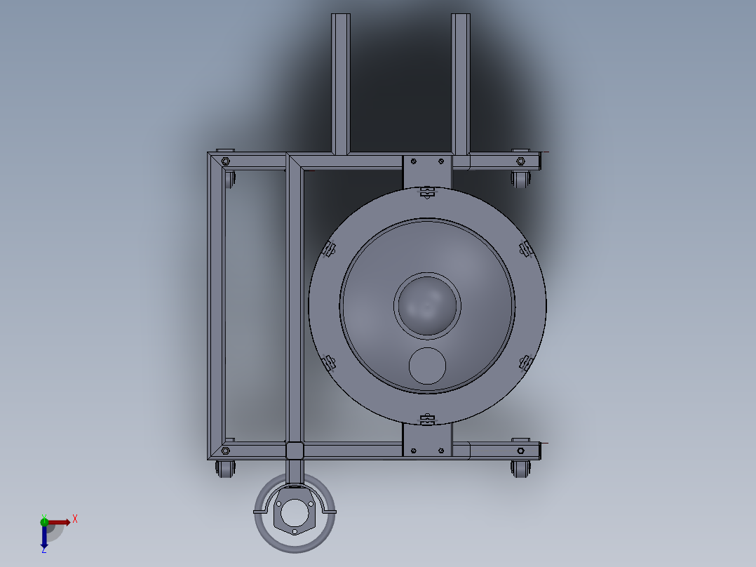 精油提取罐俯视图