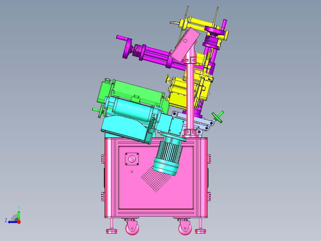 T11500卡片贴标机右视图