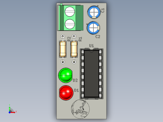 TL494测试电路前视缩略图