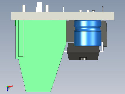 TL494测试电路俯视缩略图