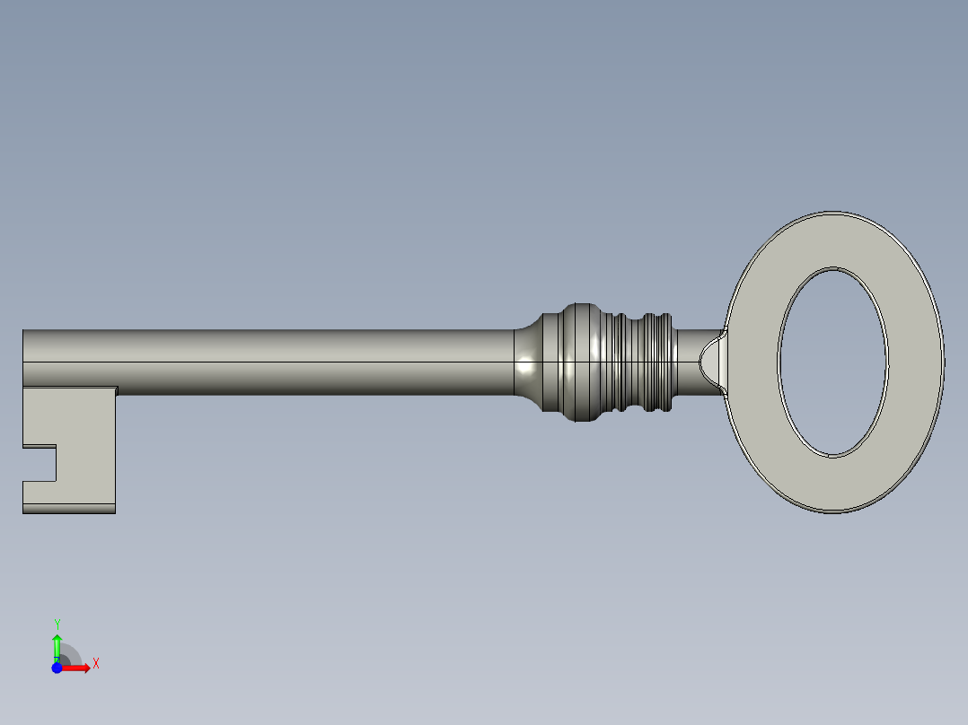 B2005303-传统钥匙前视图