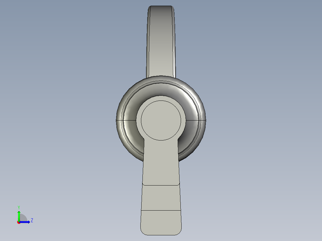 B2005303-传统钥匙左视图