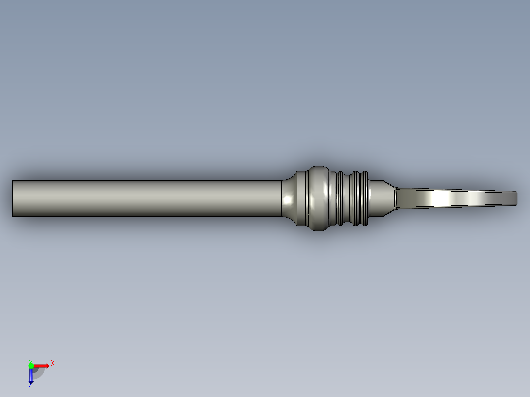 B2005303-传统钥匙俯视图