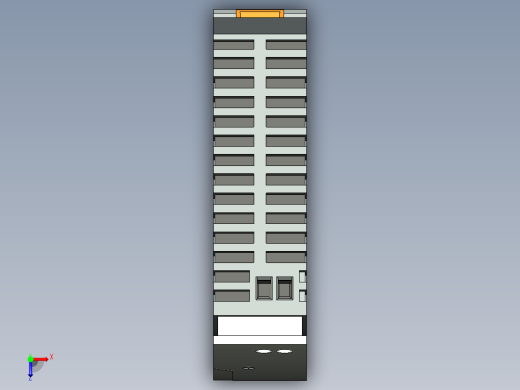 B2005237-Din Rail Style 电源单元，UNO-PS1AC24DC 30W，PN 2902991俯视缩略图