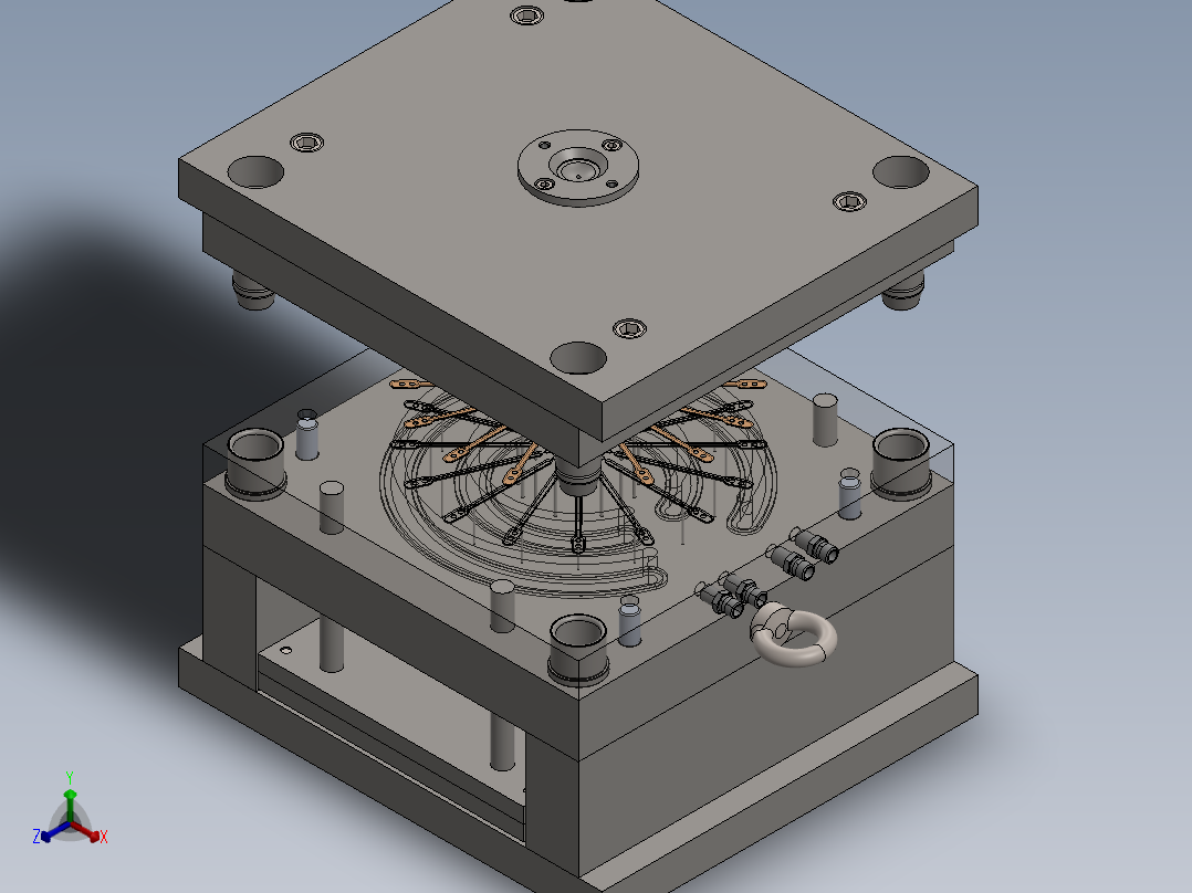 A2005292-塑料咖啡杯勺模具