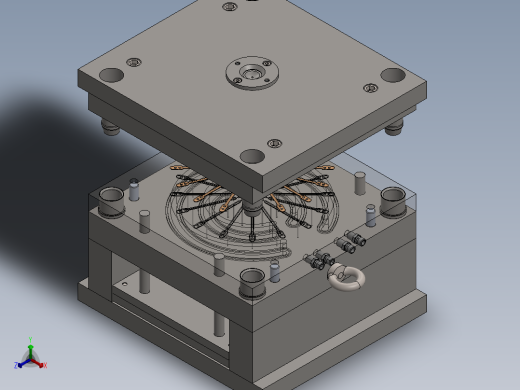 A2005292-塑料咖啡杯勺模具