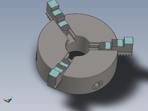 3爪车床卡盘250毫米(4英寸)