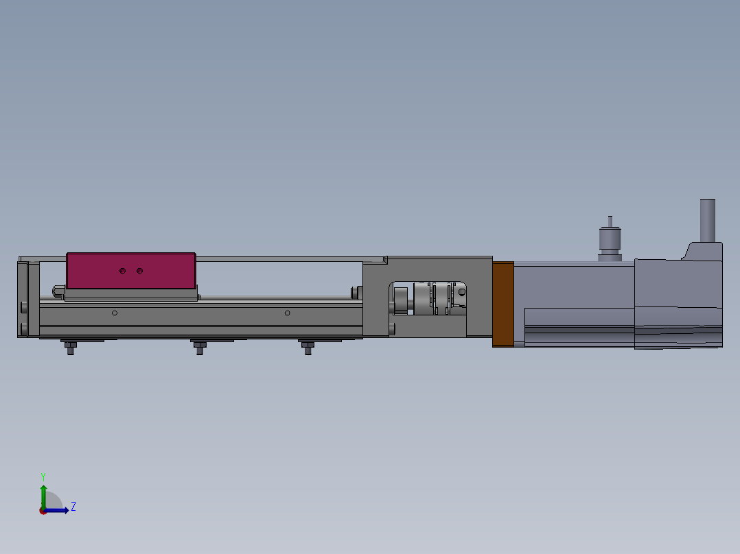 模组KK50-150-100W左视图
