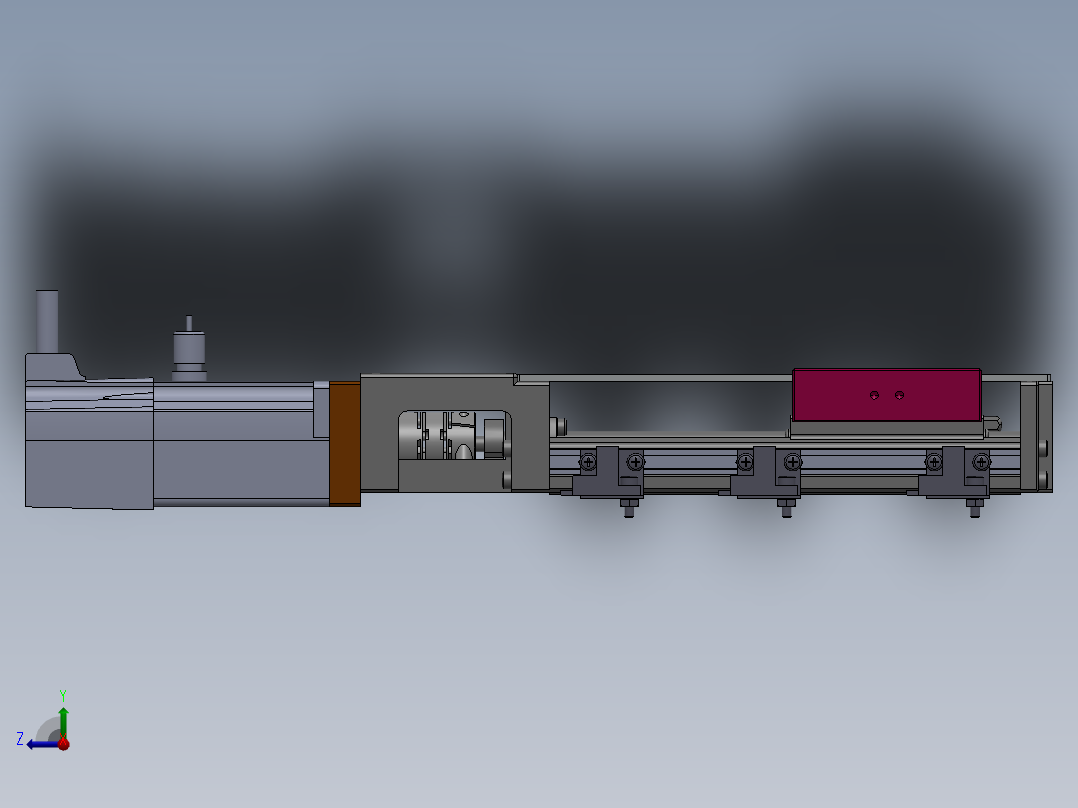 模组KK50-150-100W右视图