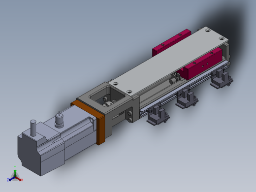 模组KK50-150-100W正等轴测缩略图