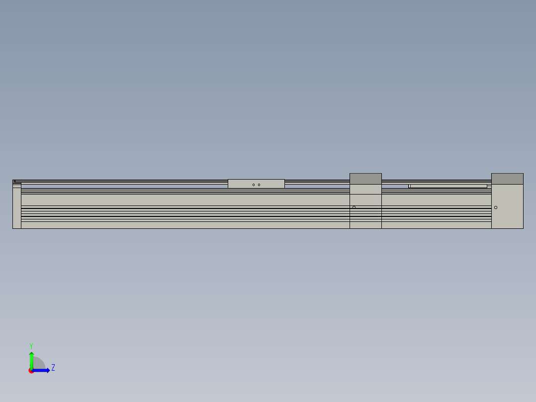 TCD-100半封闭间接式左装左视图