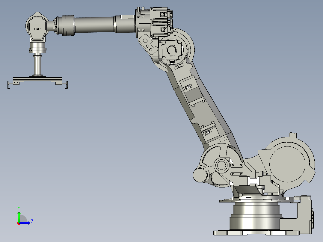 更新版-机器人手抓组合2左视图