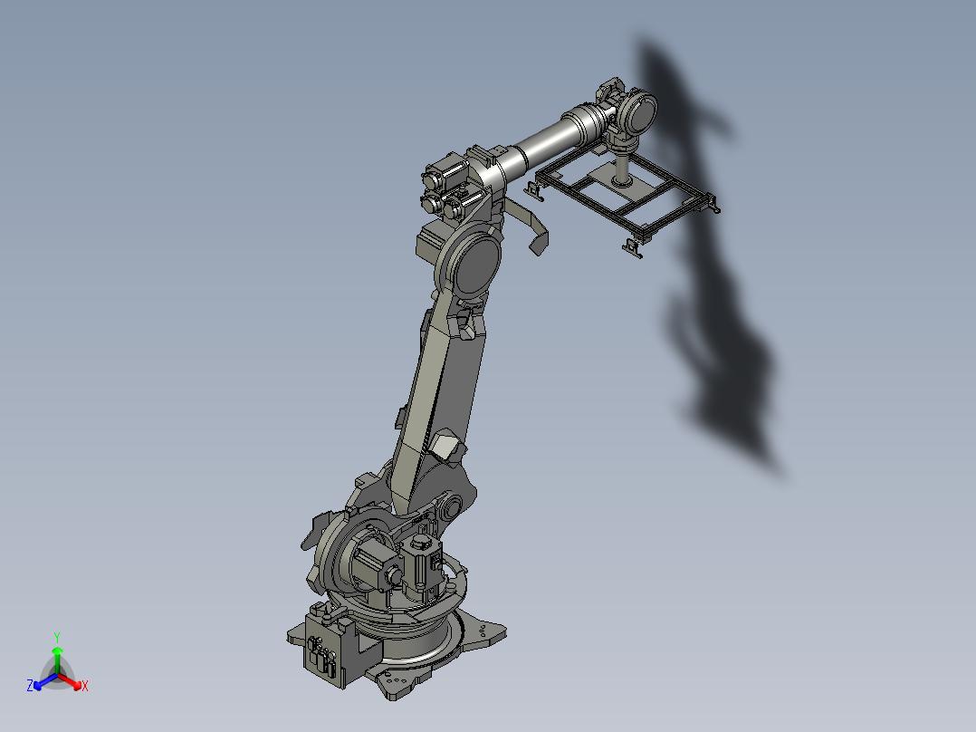 更新版-机器人手抓组合2正等轴测图