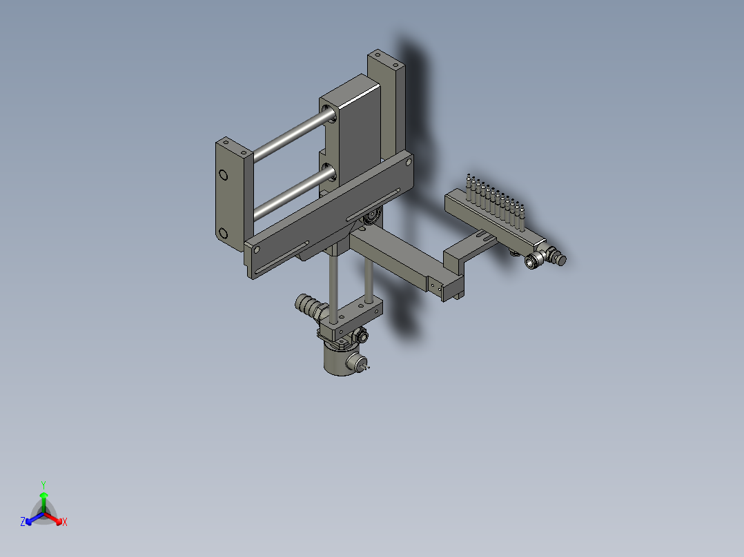 P127-SHY-插片吸片部分正等轴测图