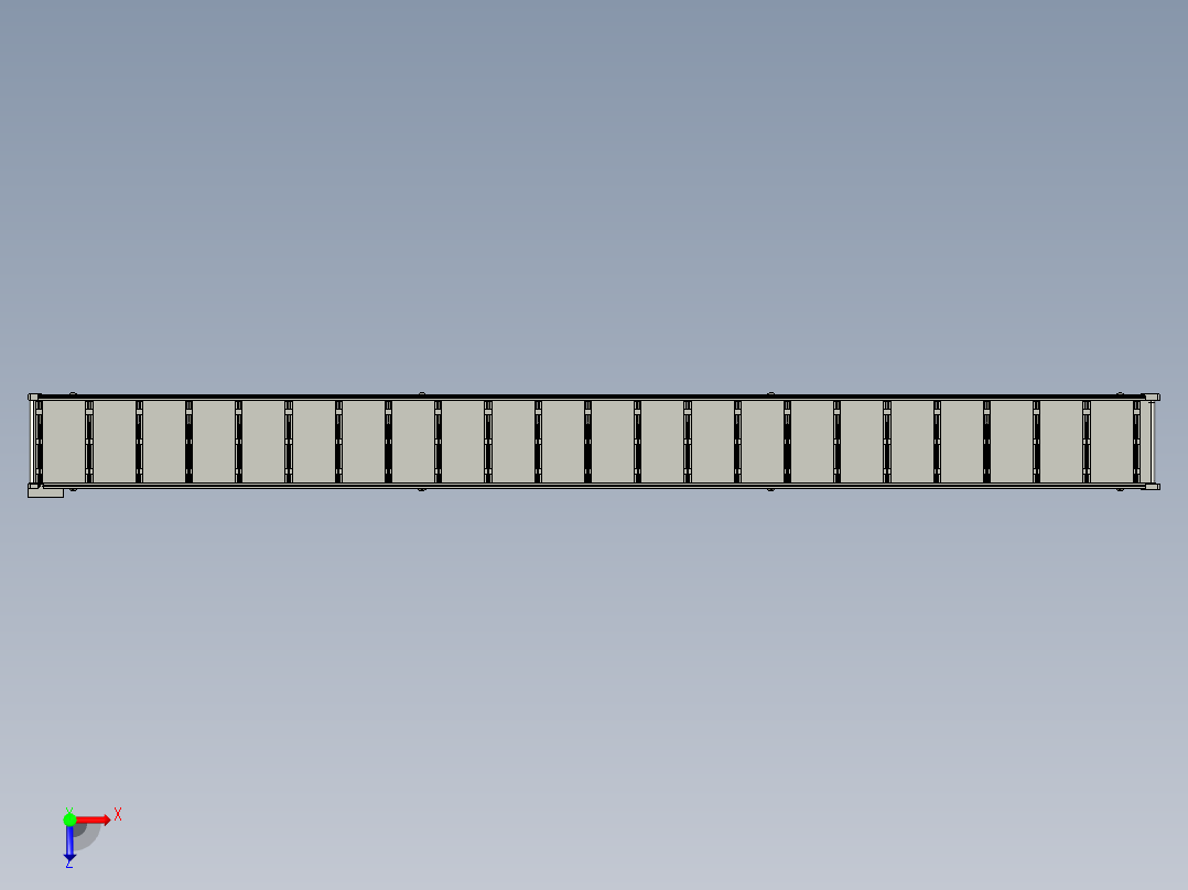 芯棒回流线俯视图