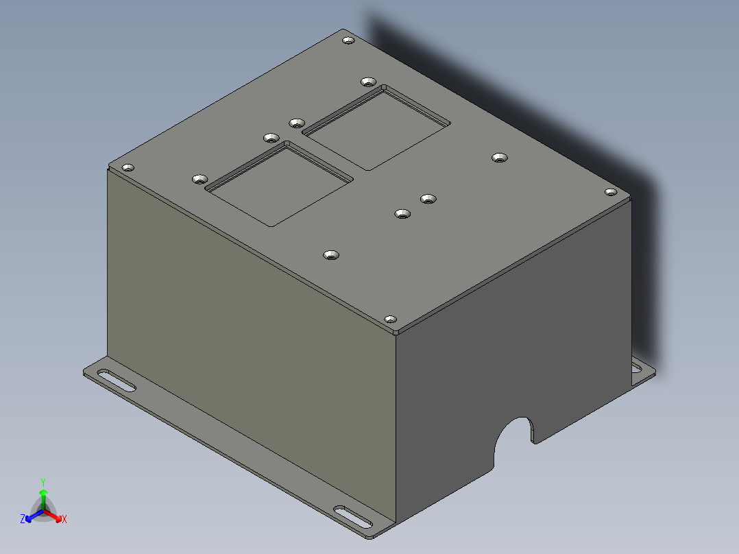 0700被光源组件-LXYC-BOSS正等轴测图