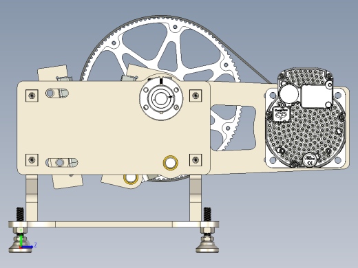 单切换爪岩破碎机左视缩略图