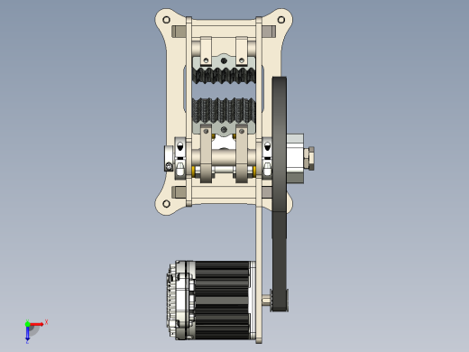 单切换爪岩破碎机俯视缩略图