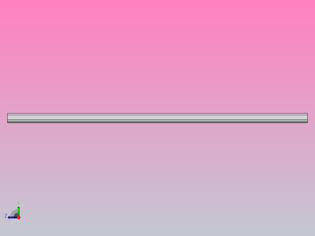 辊轧成型(外壳型材的辊组)右视图