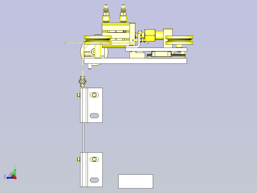一款钢丝式卷帘3D图模型右视缩略图