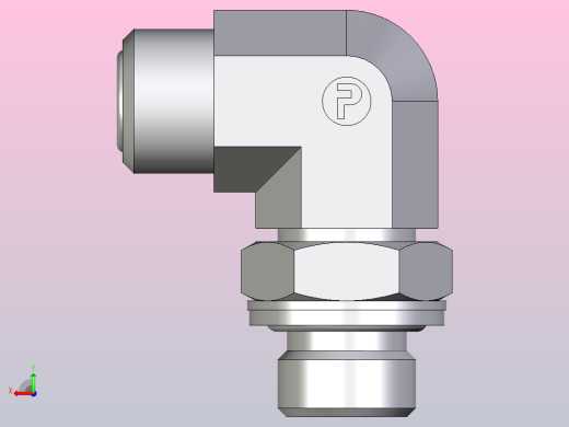 Lok公螺柱弯头6 6C4OMLOS后视缩略图
